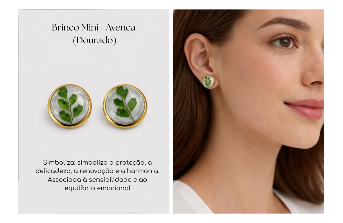 Brinco Mini Avenca