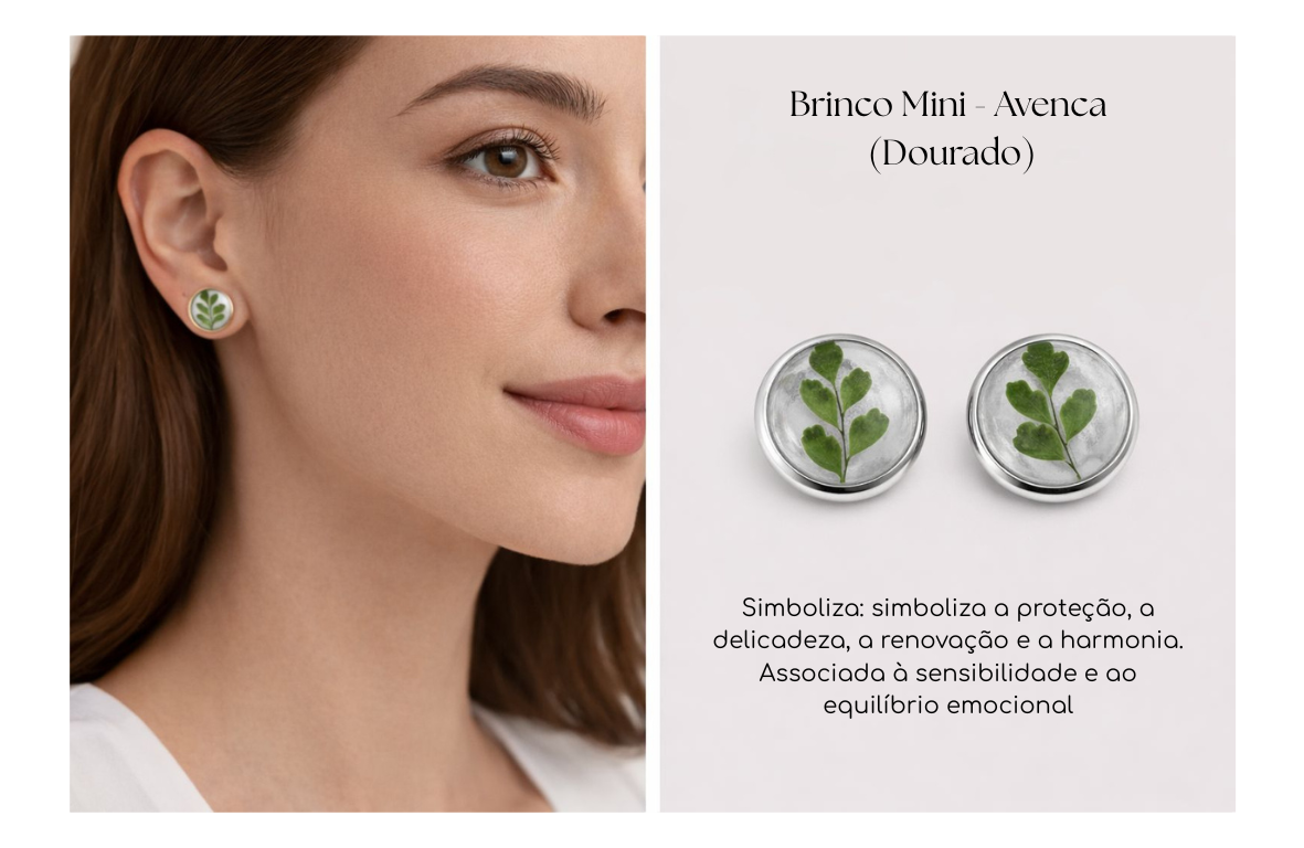 Brinco Mini Avenca