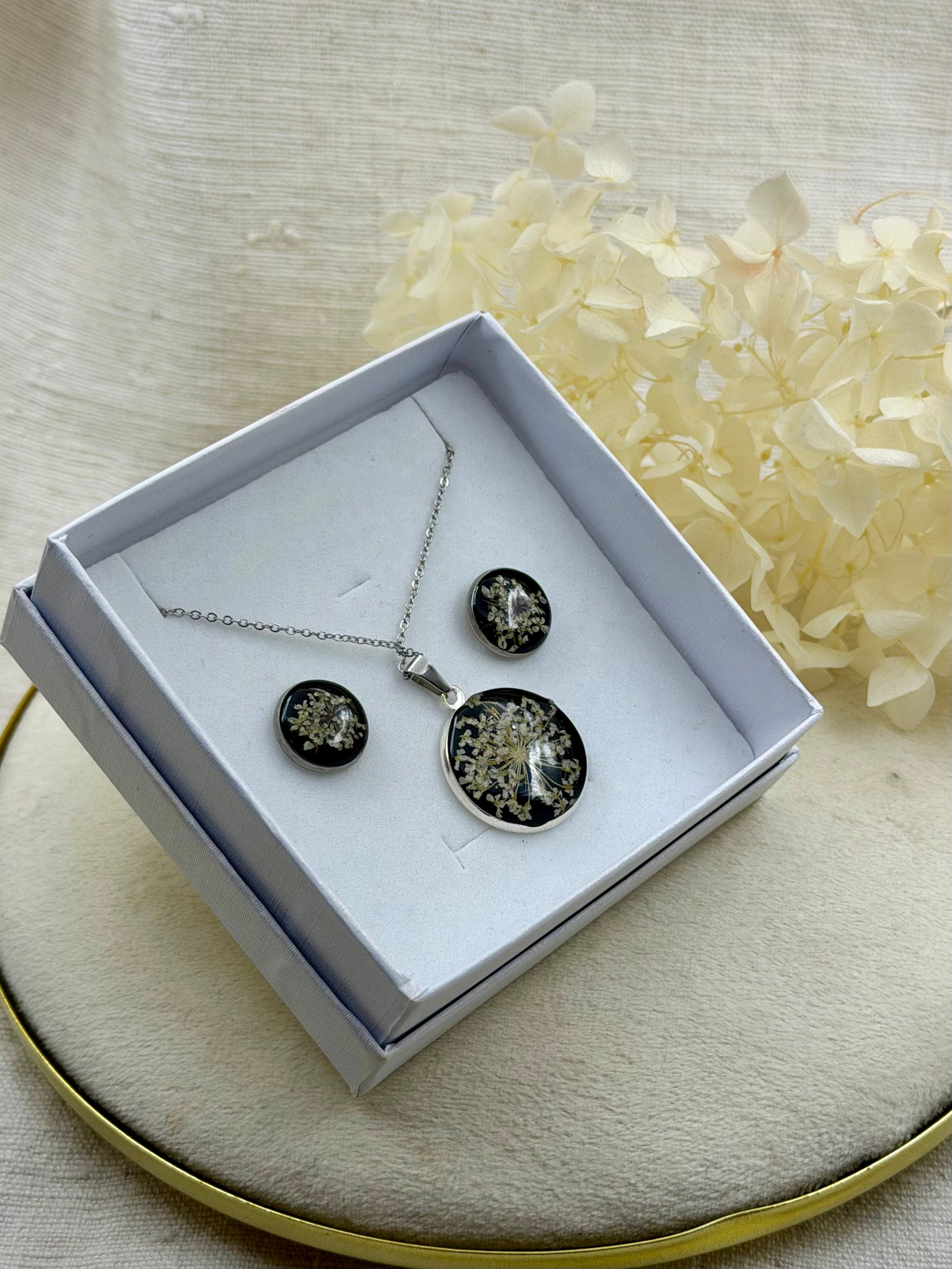 Conjunto Flor de Cenoura