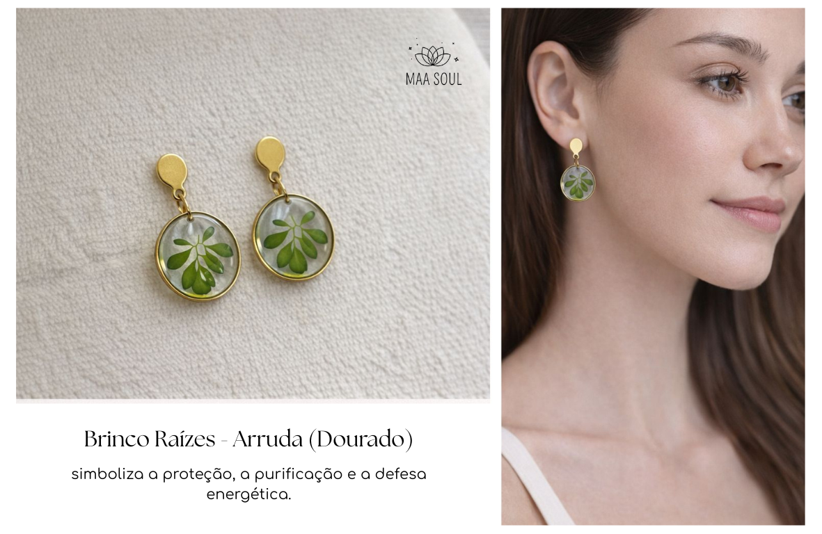 Brinco Raízes - Arruda