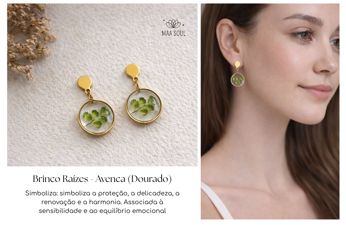 Brinco Raízes - Avenca