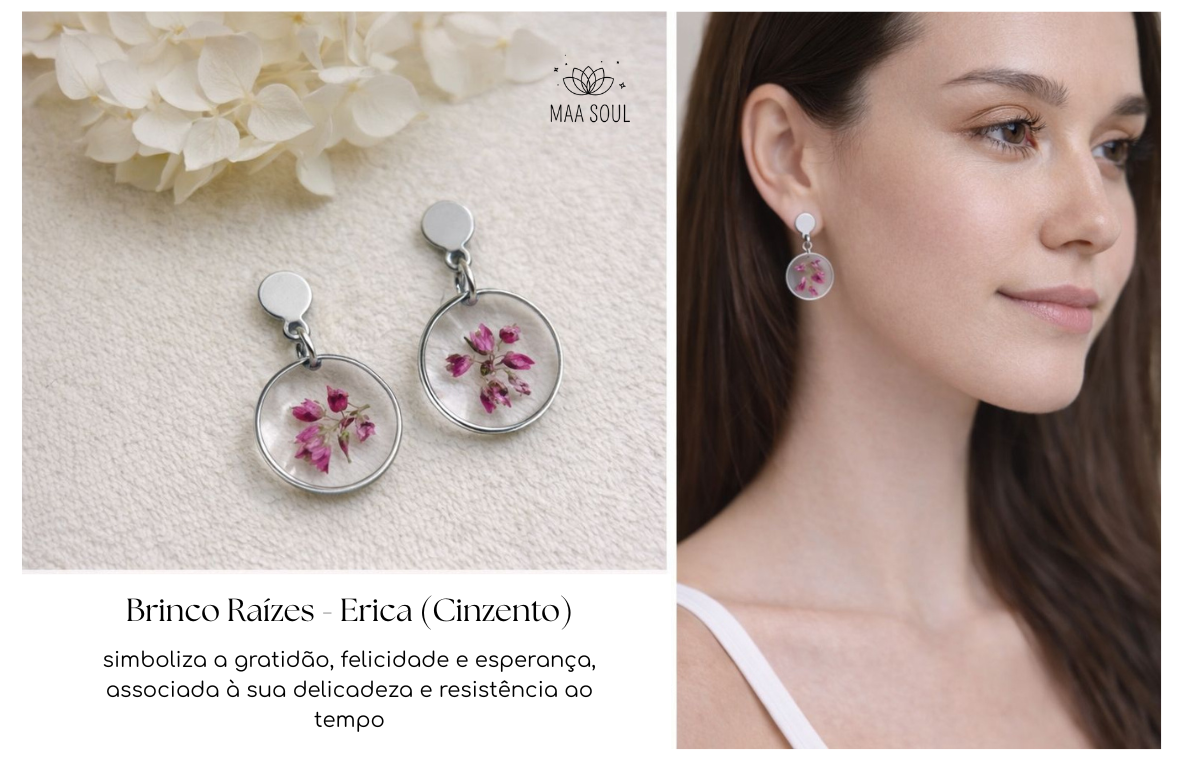 Brinco Raízes - Erica