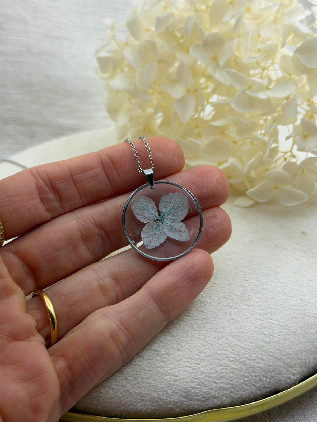 Colar Hortênsia Mid Prata